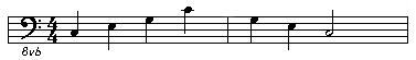C major scale