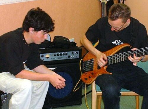 Six string bass lesson