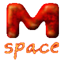 MSpace: 128x128 gif (128 colours, not anti-aliased)